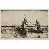 Frank Weston Benson, Two Gunners, 1930