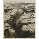 George Elbert Burr, Grand Canyon of the Colorado River, Arizona, 1924