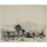 George Elbert Burr, A Mirage, Arizona, 1930