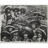 José Clemente Orozco, Zapatistas (Leaders), 1935