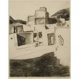 Howard Cook, Taos Pyramid, 1927