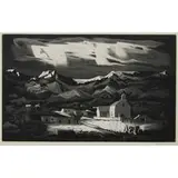 Doel Reed, Picuris Pueblo Winter, 1954