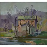 Karl Brandner, House by the River