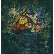 Frederic Milton Grant, Still Life — A Floral Arrangement