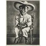Howard Cook, Little Ranchero, 1940