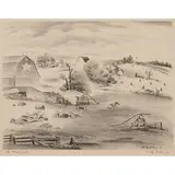 Adolf Dehn, Farm Land, 1934