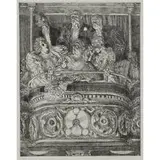 Reginald Marsh, Box at the Metropolitan, 1934