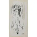 Rudolf Bauer, Man and Woman Dancing