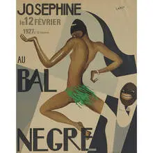 Caron, Josephine au Bal Negre, 1927, 1950 restrike