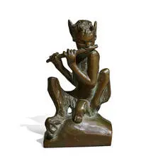 Avis W. Wright, Spring (Figure of Pan Playing Flute), circa 1930