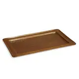 rectangular tray by Gustav Stickley, sold Sep 2021