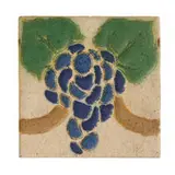 Grueby Faience Company, four-color tile