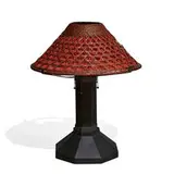 Charles Rohlfs, rare table lamp base