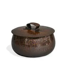 The Roycrofters, tobacco bowl / humidor with lid