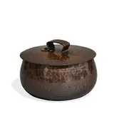 The Roycrofters, tobacco bowl / humidor with lid