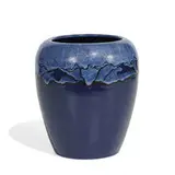 Paul Revere Pottery, earthenware vase with stylized floral decoration