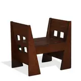 Charles P. Limbert Co., hall seat, #243