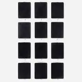 wall sconces, set of twelve by Charlotte Perriand, 1963, enameled steel, sold Jun 2019