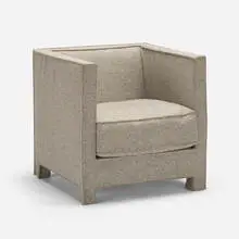Prototype Felt armchair by Reed and Delphine Krakoff, 2014, felt, sold Jun 2019