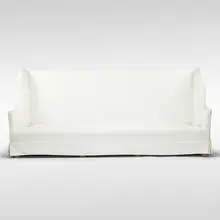 Sofa Brian Max by Axel Vervoordt, c. 2010, cotton upholstery, wood, sold Jun 2019