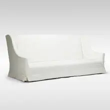 Sofa Brian Max by Axel Vervoordt, c. 2010, cotton upholstery, wood, sold Jun 2019