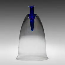 vase by Philippe Starck, 1992, glass, sold Jun 2019