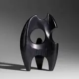 Alexandre Noll, Untitled, c. 1950, carved ebony