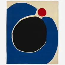 Burton Kopelow, Untitled (After Jules Olitski, Cleopatra Flesh), c. 1965, hand-woven wool