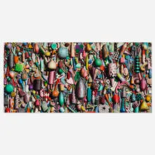 Jerry McLaughlin, Untitled, 1990, oil on masonite