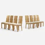 Axel Einar Hjorth, Lovö dining chairs, set of eight
