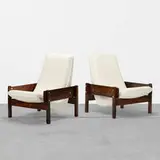 Sergio Rodrigues, Vronka chairs, pair