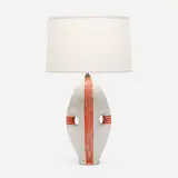 Guido Gambone, table lamp, c. 1955, glazed stoneware