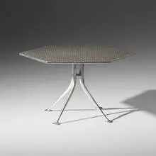 Alexander Girard, Prototype table, c. 1967, aluminum