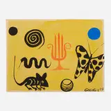 The Hand of Fatima by Alexander Calder, 1969, gouache and ink on paper, sold Jun 2019