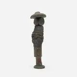 Untitled (Directly Formed Bronze) by Harry Bertoia, c. 1963, cast bronze with applied patina, sold Jun 2019