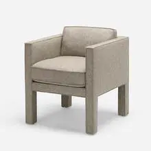 Prototype Felt armchair by Reed and Delphine Krakoff, 2014, felt, sold Jun 2019