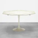 Alexander Girard, dining table from Dragon Peak House, c. 1964, laminate, enameled steel