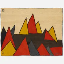 Alexander Calder, tapestry, 1975, hand-woven maguey fiber