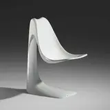 Angelo Mangiarotti, Chicago chair, 1983, reinforced fiberglass