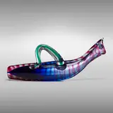 Grillo, model 6380 by Dino Martens, c. 1956, internally decorated glass with applied decoration, sold Jun 2019