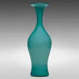 Paolo Venini, Monumental Opalino vase, model 3556