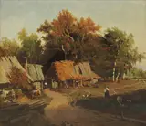 Vladimir Eremenko, Untitled, oil on board 48 x 55cm