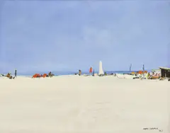 Jacques Cordier, Untitled, oil on canvas 55 x 56cm .