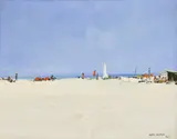 Jacques Cordier, Untitled, oil on canvas 55 x 56cm .