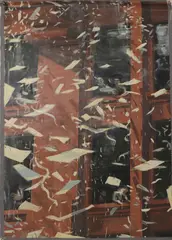 Matthew Radford, Untitled, acrylic on canvas 153 x 242cm