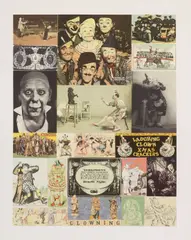 Untitled by Peter Blake, Sir Peter Blake RA (b.1932) 'C is for Clowning' screenprint in colours, sold Apr 2021