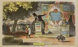 Edward Ardizzone, Untitled, Edward Ardizzone (1900-1979) The Fattest Woman in the World lithograph printed in colours