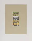 Sir Peter Blake, Untitled, Sir Peter Blake RA (b.1932) 'Z is for Zebra' screenprint in colours