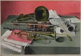 Barnet Freedman, Untitled, Still Life’ lithograph from the second series