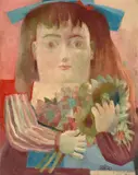 Fernando Botero, Niña con Flores